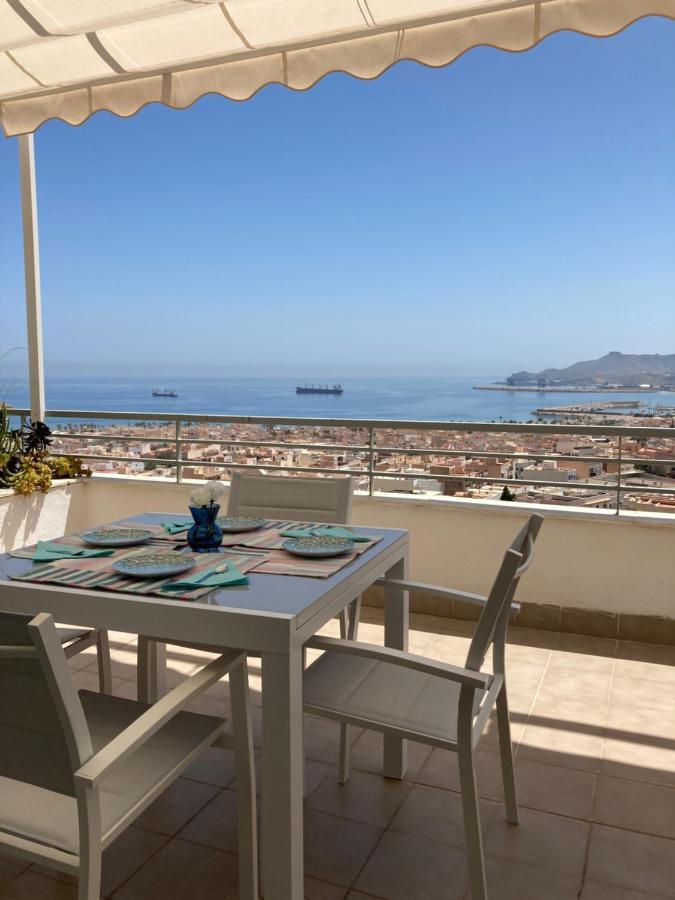Apartamento Ático con Espectaculares Vistas al Mar Carboneras Exterior foto