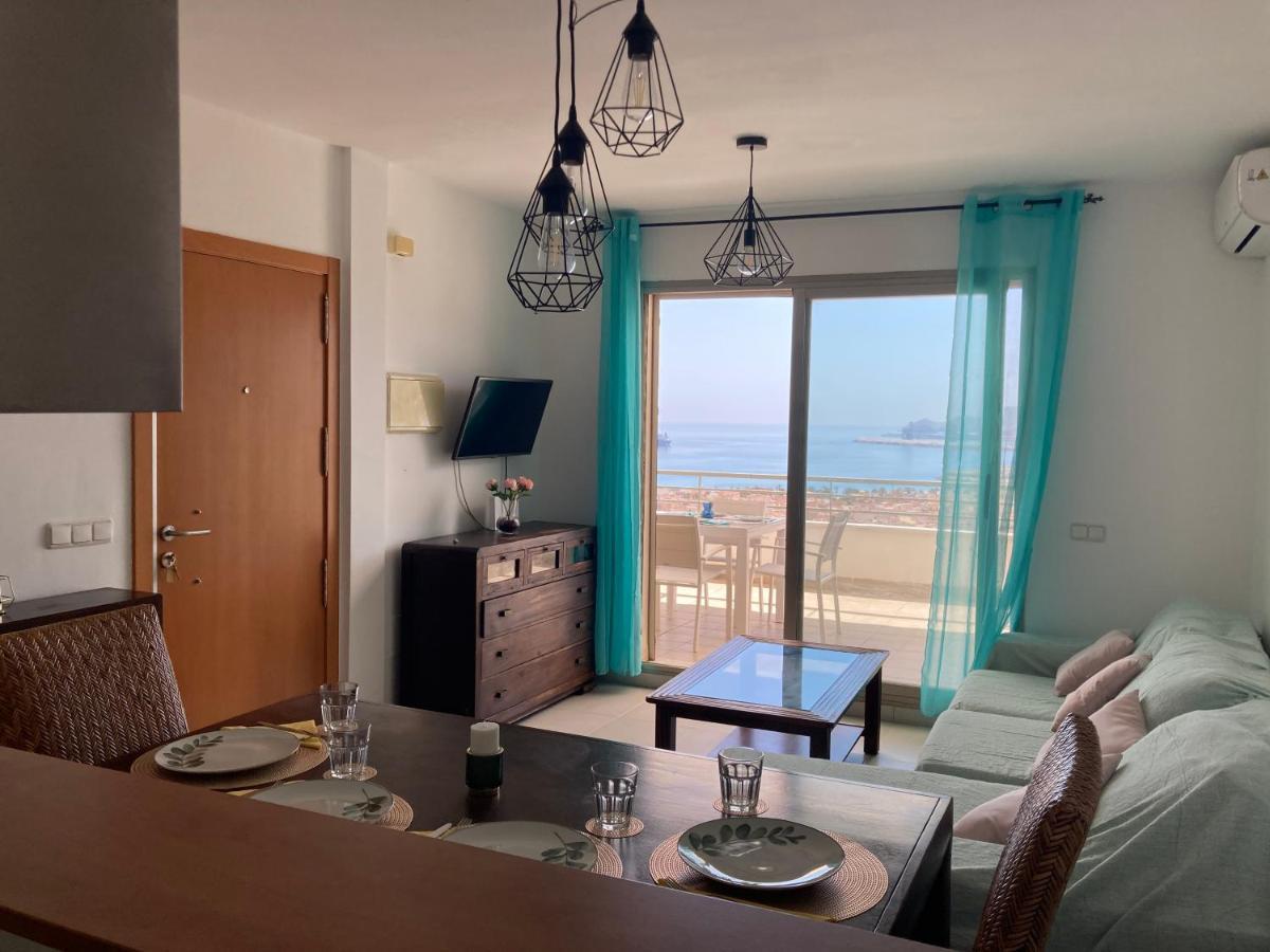 Apartamento Ático con Espectaculares Vistas al Mar Carboneras Exterior foto